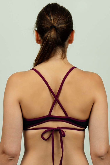 Bikini negro ajustable y sostenible-Vista-2